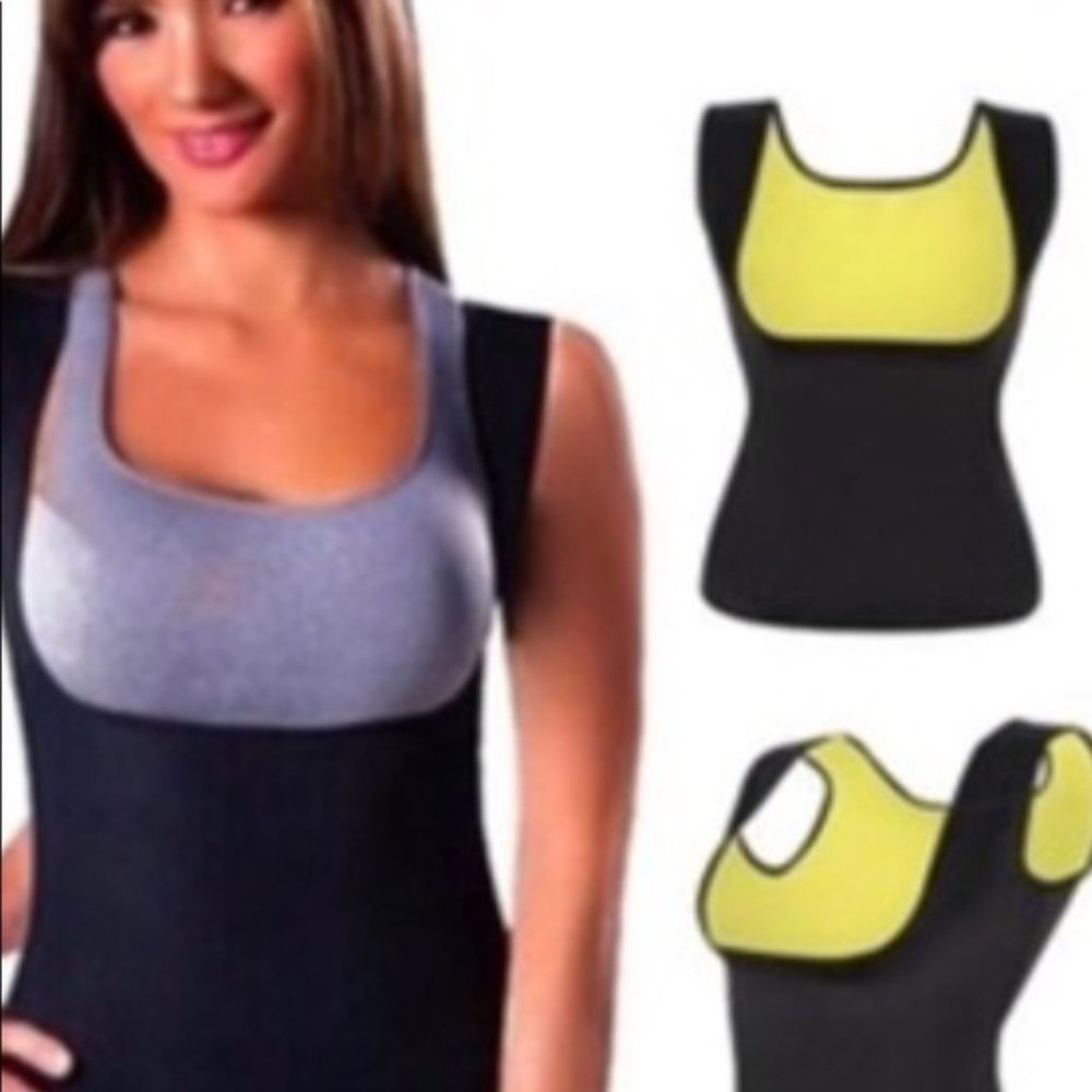 Neoprene Waist Trainer Sweat Vest Posture Corrector - Picture 5 of 7